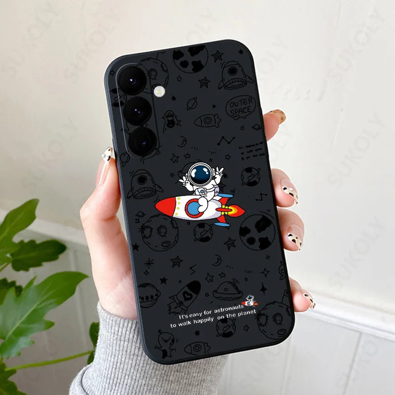 Astronaut Pattern Case For Samsung