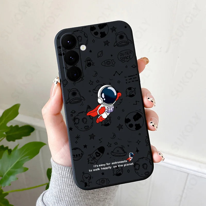 Astronaut Pattern Case For Samsung