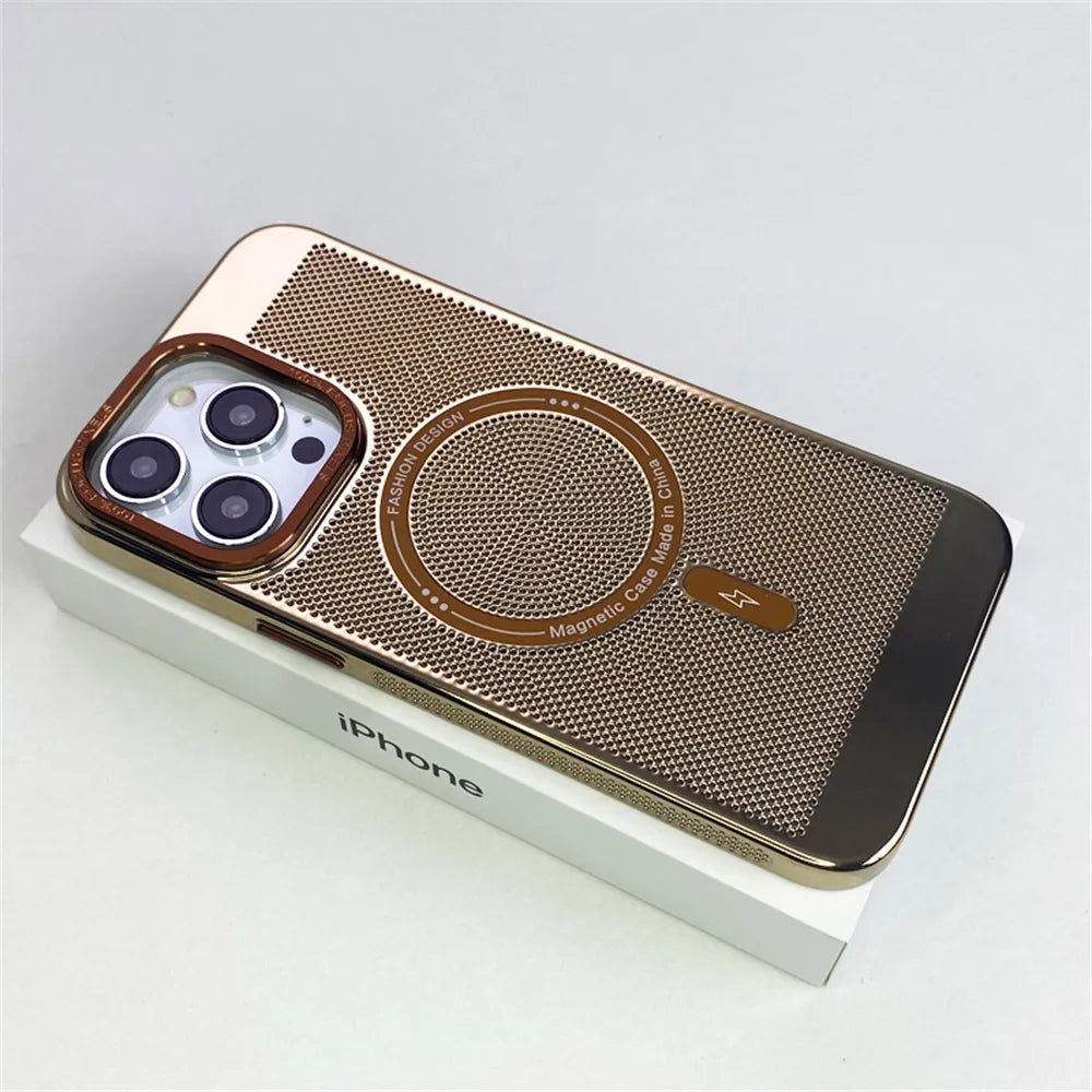 Plating Heat Dissipation Case for iPhone