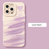 Graffiti Love Heart Shockproof Case For iPhone