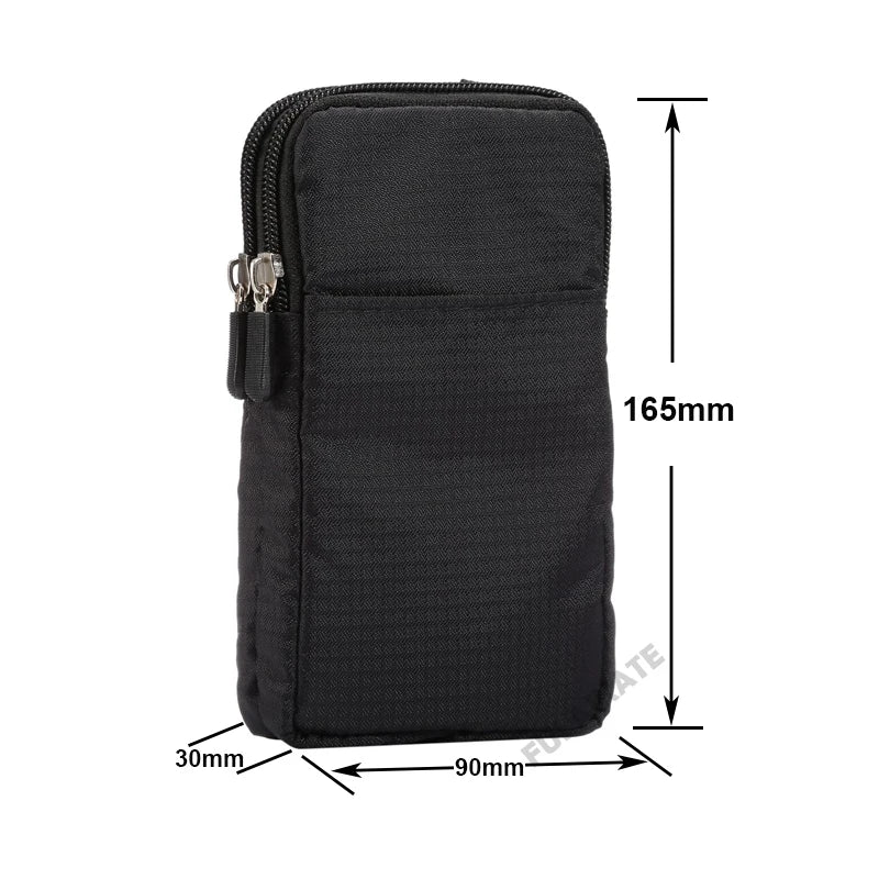 Universal Phone Bag for iPhone Portable Waist Pouch