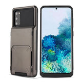 Armor Card Slot Flip Hidden Wallet Case for Samsung Galaxy