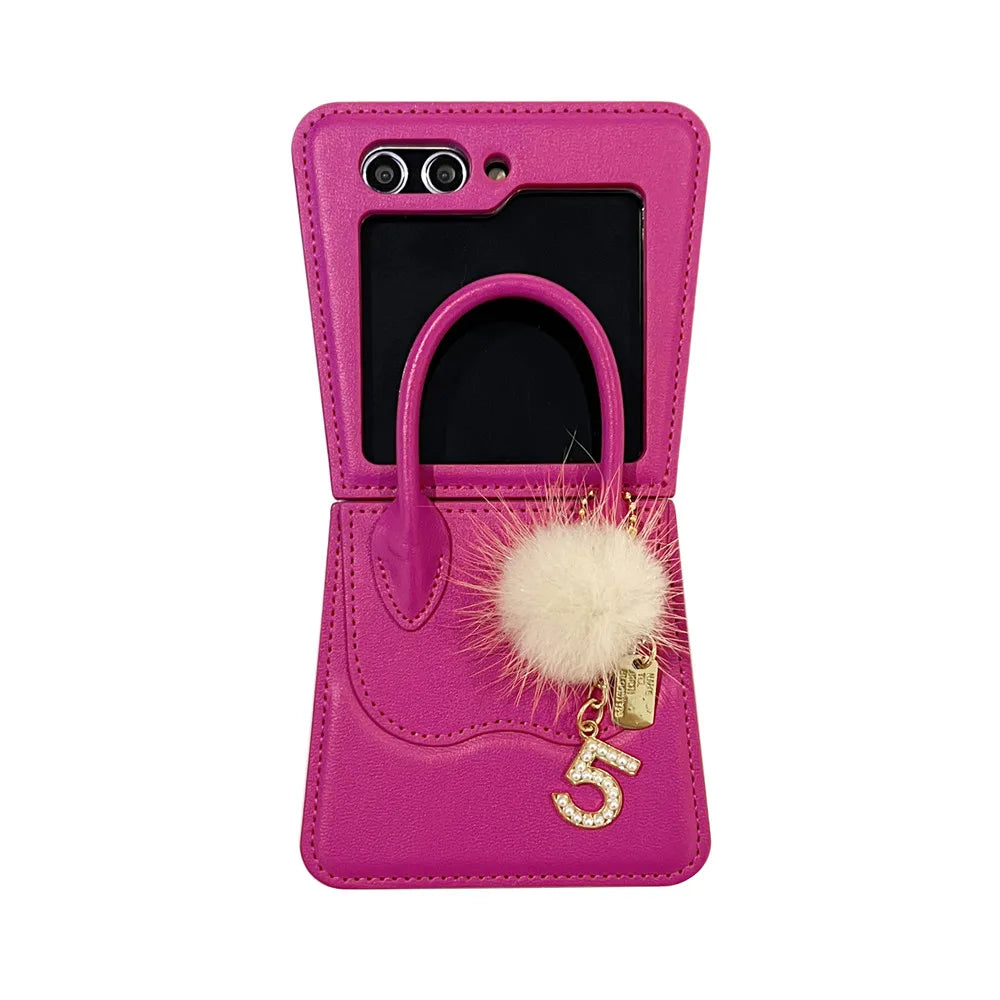 Fashion Handbag Leather Case For Samsung