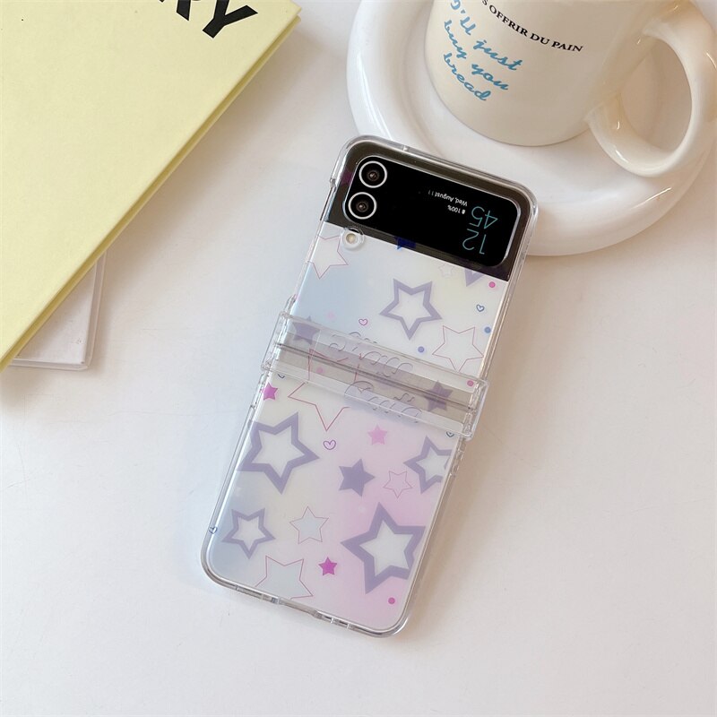 Fashion Cute Star With Chain Case For Samsung