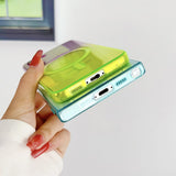 Colorful Magnetic Clear Case For Samsung