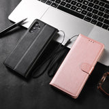 Funda Flip Wallet Leather Case For Samsung