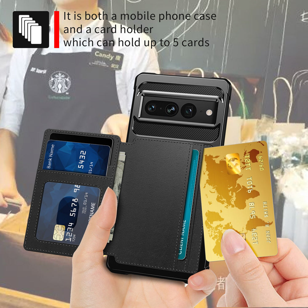 Wallet Cards Solt Magnetic Case for Google Pixel