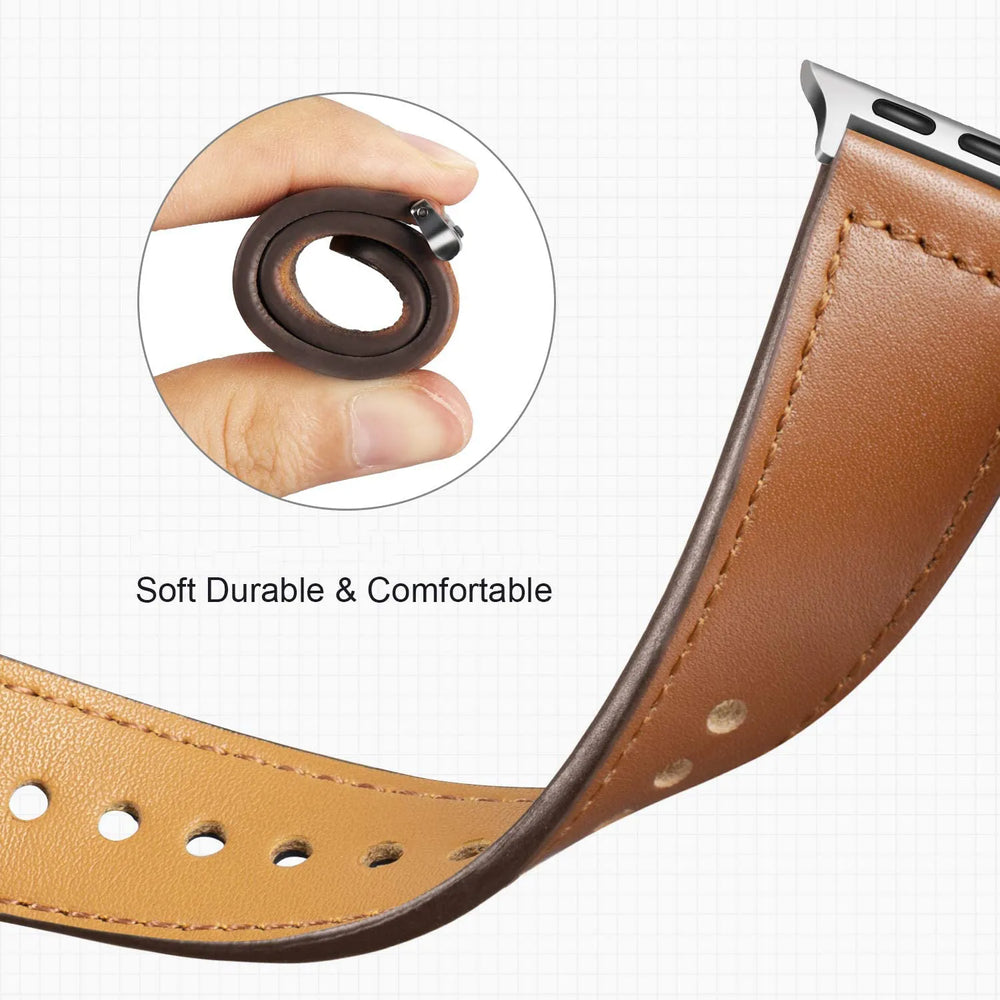 Leather Strap for Apple Watch Series