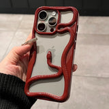 Luxury 3D Snake Hollow Heat Dissipate Case For iPhone