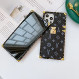 Luxury Fashion Retro Leather Case For iPhone