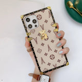 Luxury Fashion Retro Leather Case For iPhone