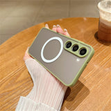 Soft Magnetic Bumper Shockproof Case For Samsung