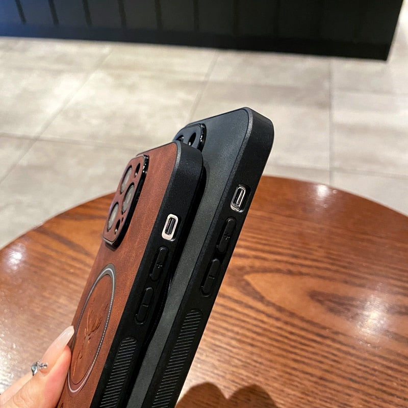 Magnetic Bumper Shockproof Case For iPhone