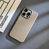 Luxury Natural Titanium PC Case For iPhone