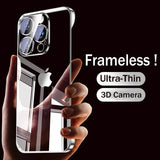 Ultra Thin Plating Frameless Case for iPhone