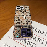 Luxury Leopard Print Glitter Case for iPhone