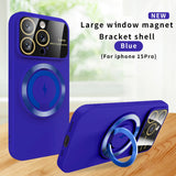 Large View Magnetic Stand Case for iPhone