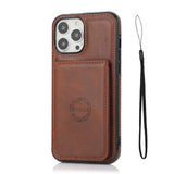 Magnetic Flip Wallet Case For iPhone