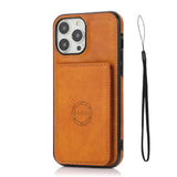 Magnetic Flip Wallet Case For iPhone