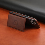 Magnetic Flip Wallet Case For iPhone