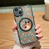 Christmas Matte Magnetic Case For iPhone