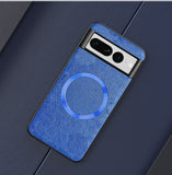 Magnetic PU Leather Case For Google