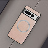 Magnetic PU Leather Case For Google