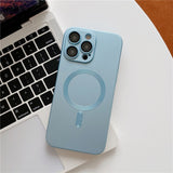 Magsafe Magnetic Silicone Case For iPhone