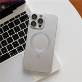 Magsafe Magnetic Silicone Case For iPhone