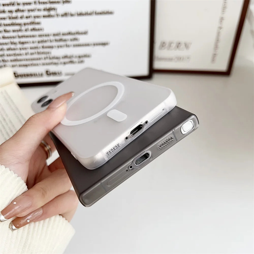 Matte Transparent Ultra Thin Case for Samsung