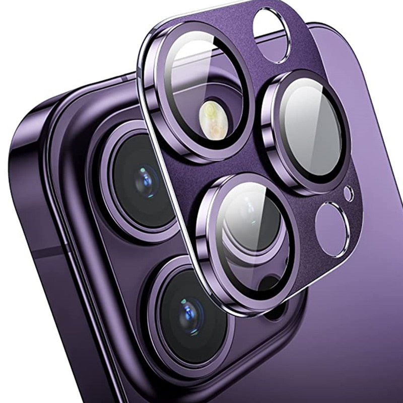 Metal Camera Lens Protector Case for iPhone