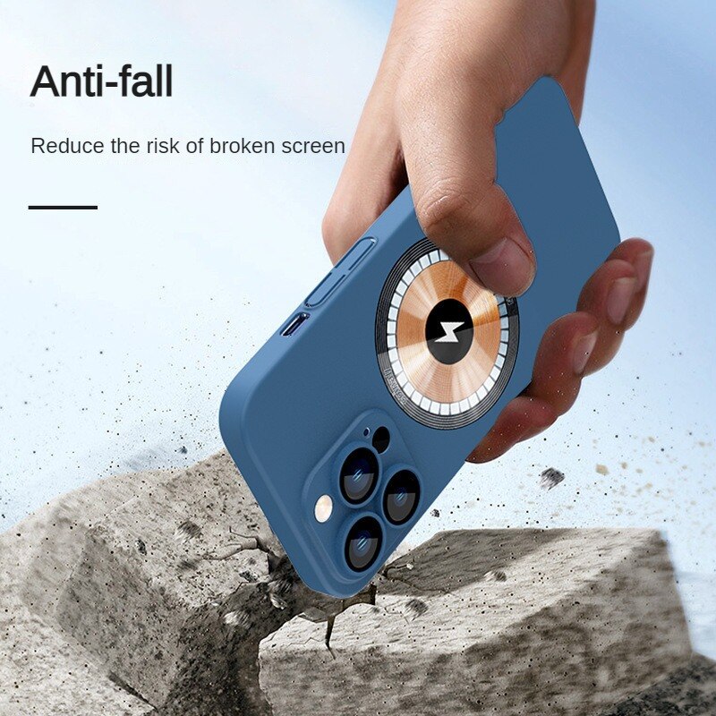 Frosted Protection Magnetic Case for iPhone