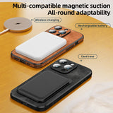 New Deer Leather Magnetic Case For iPhone