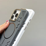Luxury heat dissipation strong magnetic Magsafe case for iPhone