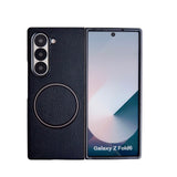 Luxury Leather Magnetic Case For Samsung