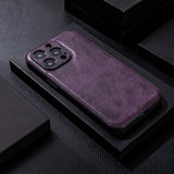 Shockproof Leather Case for iphone