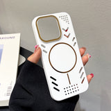 Luxury heat dissipation strong magnetic Magsafe case for iPhone