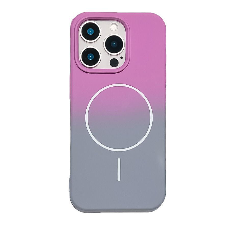 Candy Color Gradient Magnetic Case for iPhone