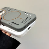 Luxury heat dissipation strong magnetic Magsafe case for iPhone