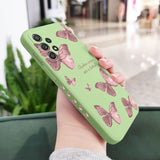 Cute Butterfly Soft Case For Samsung