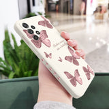 Cute Butterfly Soft Case For Samsung