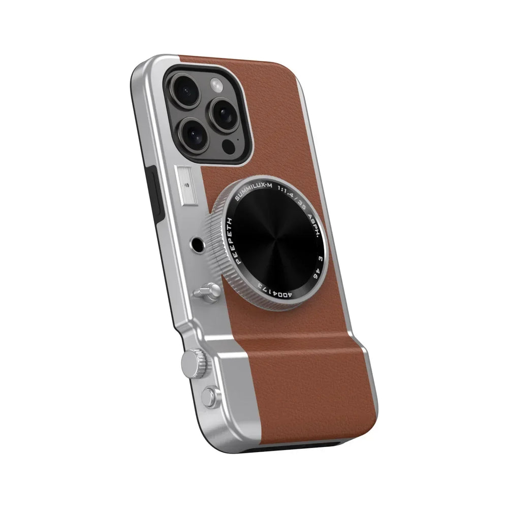 Retro Bluetooth Camera Magnetic Case for iPhone