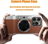 Retro Bluetooth Camera Magnetic Case for iPhone