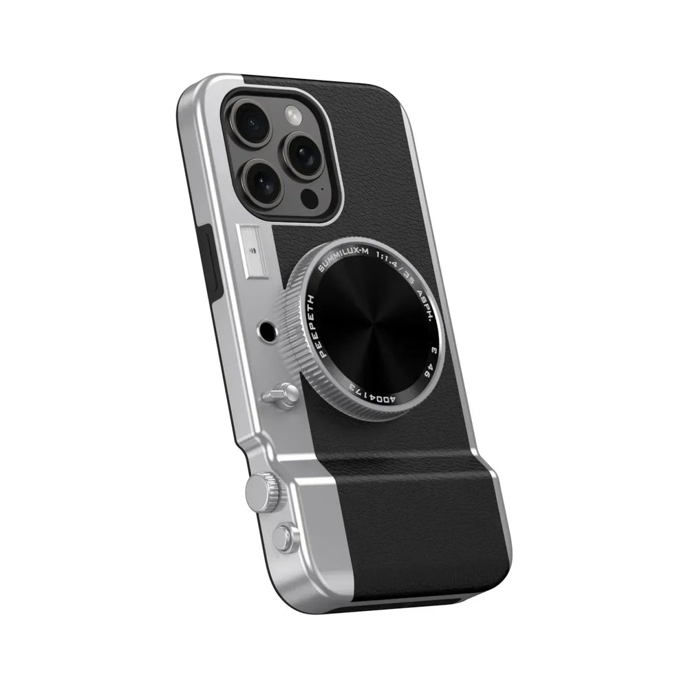 Retro Bluetooth Camera Magnetic Case for iPhone