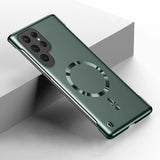 Ultra Thin Metallic Frameless Magnetic Case For Samsung