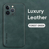 Luxury Leather Phone Case For iPhone