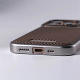 Luxury Frameless Carbon Fiber Pattern Slim Case for iPhone