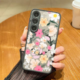 Magnetic For Magsafe Butterfly Flower Case For Samsung