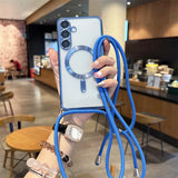 Crossbody Lanyard Magnetic Case For Samsung