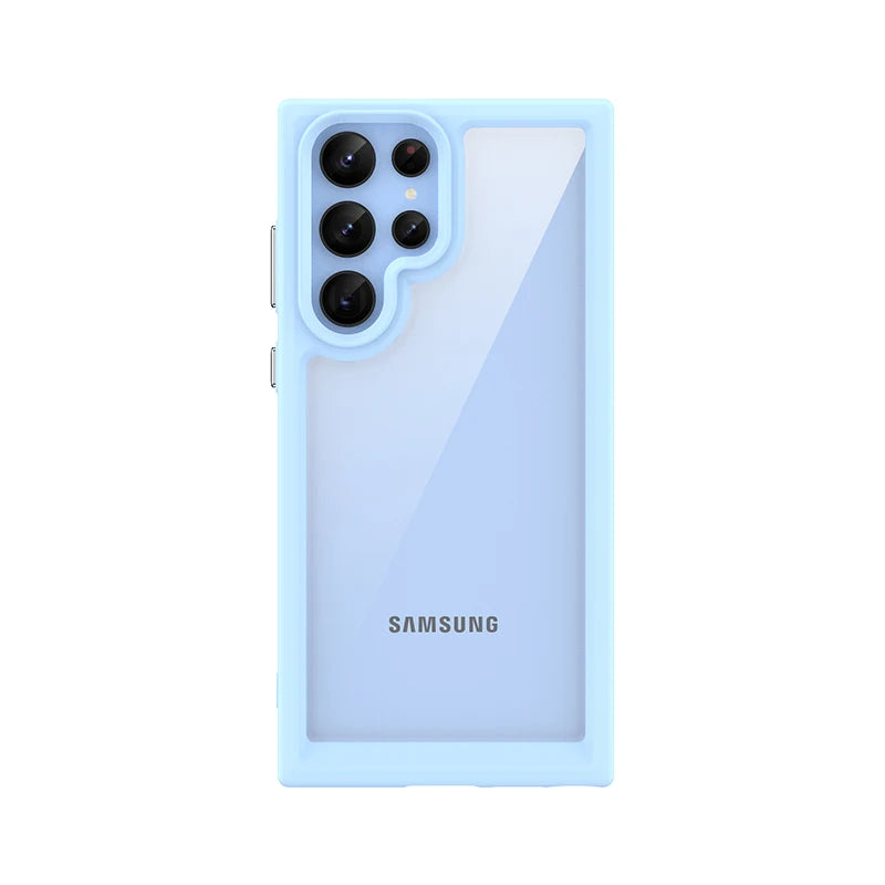 Silicone Clear Shockproof TPU Case For Samsung